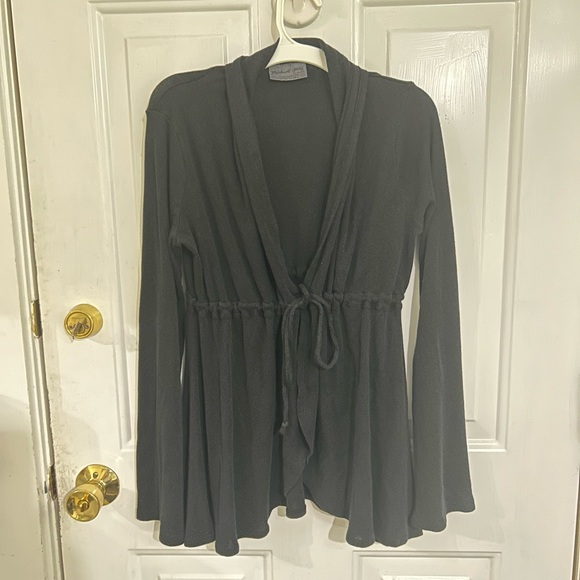 Michael stars cinch waist tie sweater - Picture 2 of 7